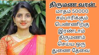 LATHIKA 34  50000 INCOME  second marriage  second marriage tamil  TMS437 [upl. by Snell]