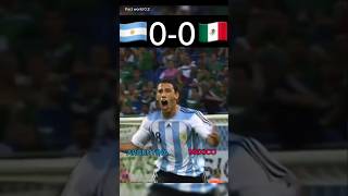 Argentina vs Mexico 2006  FIFA World Cup  Messi amp Scoloni football highlights [upl. by Robet400]