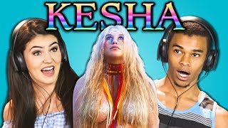 TEENS REACT TO KESHA Praying Woman [upl. by Treulich]