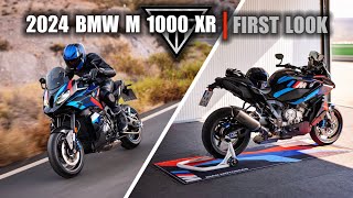 2024 BMW M 1000 XR  First Look [upl. by Euqitsym]