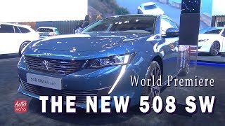 2019 Peugeot 508 SW Allure  World Premiere  2018 Paris Motor Show [upl. by Yereffej582]