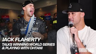 Jack Flaherty Talks Winning World Series [upl. by Jovita]