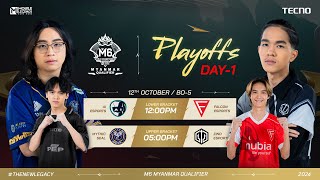 M6 MM Qualifier  Playoff Stage Day 1 [upl. by Vilberg]