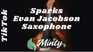 Evan Jacobson  Sparks Saxophone Cover  TikTok [upl. by Orfield]