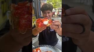 The secretmenu SPICY BOY Detroitstyle pizza from Ace’s Pizza Brooklyn NYC 🔥 DEVOURPOWER asmr [upl. by Tneciv759]