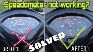 How to repair speedometer of scooty  How to solve odo meter and speedometer problem in activa [upl. by Rebecca]