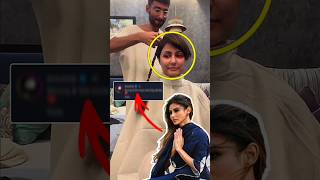 Mouni Roy reaction on Hina Khan hair cut because of Breast cancer [upl. by Potts381]