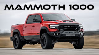 1000 HP RAM TRX  Hennessey MAMMOTH 1000 Customer Delivery [upl. by Finella152]