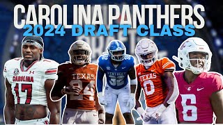 CAROLINA PANTHERS 2024 DRAFT RECAP  DRAFT CLASS BREAKDOWN [upl. by Amie]