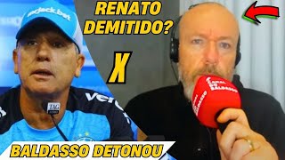 TRETA RENATO GAÚCHO x FABIANO BALDASSO  RENATO VAI SER DEMITIDO DO GRÊMIO [upl. by Elac]