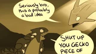 Groudon vs Kyogre 2 aka Primal Groudon vs Primal Kyogre Comic Dub [upl. by Avah668]