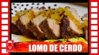 Lomo De Cerdo con Salsa de Naranja asado a La Parrilla [upl. by Losiram911]