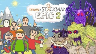 Baldis Basics Ending Draw a Stickman Epic 2 Drawn Below Gameplay Part 5  Baldi vs Purple Evil [upl. by Shields369]