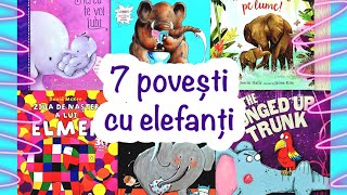 7 cărți pentru copii cu elefanți 📖  povesti educative pentru copii [upl. by Keane]