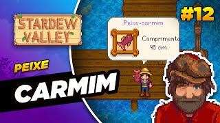 PEGANDO O PEIXECARMIM LENDÁRIO Aprenda a jogar Stardew 12 [upl. by Ardnama]