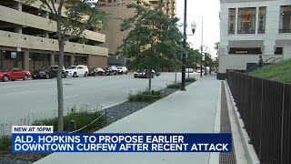 Chicago alderman pushes earlier downtown curfew for unaccompanied minors [upl. by Isnan713]