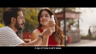 Janhvi Kapoor is ready to feel the RealMagic with CocaCola [upl. by Rifkin]