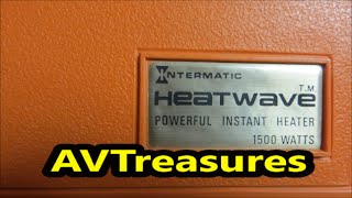 70s Intermatic JH600 Heatwave Heater Fan [upl. by Sharia]