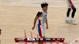 Jalen Haralson  USA  2024 FIBA U17 World Cup Highlights [upl. by Bonacci]