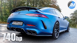 AMG GT63s 4Door 740hp  pure SOUND💥 [upl. by Charters]