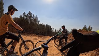 Raw Wolwespruit bike park dirt jumps [upl. by Zeret]