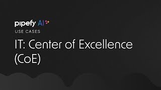 IT Center of Excellence automation with Pipefy AI [upl. by Kimball]