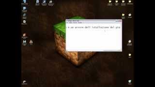 COME RISOLVERE IL PROBLEMA DI MINECRAFT bad viedeo card driver error [upl. by Imit]