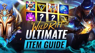 The ONLY ITEM Guide YOU Will EVER Need in Wild Rift LoL Mobile [upl. by Ellenwahs]