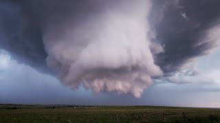 Tornadic Supercell  Beaver to Enid OK  61723 4K [upl. by Alegnaoj475]