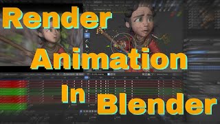 How To Render Animation in Blender 3D in 2024 [upl. by Wilber]