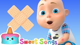 Boo boo song  Nursery Rhymes amp Kids Songs from Sweet Songs [upl. by Haidabez249]