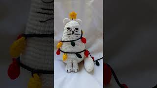 Gato navideño crochet navidad gatosnavideñostejidoamano amigurumi [upl. by Clyde]