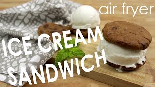 Air Fryer Ice Cream Sandwich [upl. by Ennalorac]