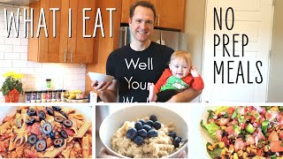 What I Eat In A Day NO PREP  PLANT BASED  OIL FREE [upl. by Eriuqs519]