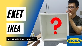 Eket Ikea Unboxing and Assembling [upl. by Aniuqahs602]