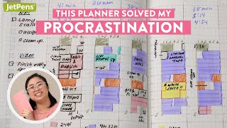 Chronic Procrastinator Tracks Her Time ⏰  How Ann uses the Kokuyo Jibun Techo Planner ✨ [upl. by Fabian]