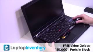 IBM Lenovo T420 T410 RAM Replacement Thinkpad  Memory Laptop Install Replace [upl. by Pietje]