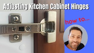 How to adjust kitchen cabinet doors that won’t close [upl. by Attevad]