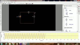 Simulation du redresseur simple alternance [upl. by Henka]