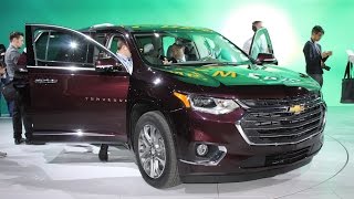 2018 Chevrolet Traverse  FIRST LOOK [upl. by Aivatnuhs]