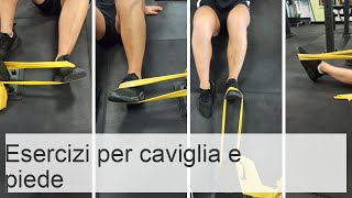 Ginnastica terapeutica per la caviglia complesso di esercizi di base a casa [upl. by Attiuqal]