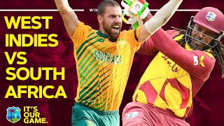 Lewis Smashes 71 and Gayle Steers Windies Home With The Bat  West Indies v South Africa IT20 [upl. by Tnilf]