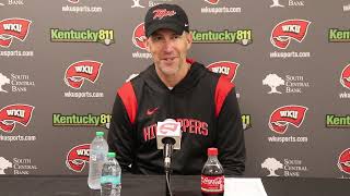 WKU FB Head Coach Tyson Helton  Kennesaw State Postgame  103024 [upl. by Kimble743]