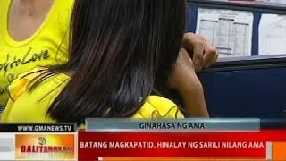 BT Batang magkapatid hinalay ng sarili nilang ama [upl. by Odlauso]