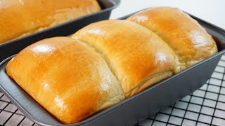 How To Make A Super Soft Milk Bread Loaf  Easy To Make [upl. by Aloz]