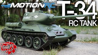 Heng Long T34 RC Tank Overview  Motion RC [upl. by Emil]