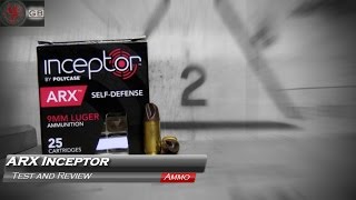 ARX Inceptor test and review with ballistics gel [upl. by Oicangi62]