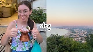 Italian vlog una giornata di vacanza in giro per Vasto in Abruzzo Subtitles [upl. by Odrick]