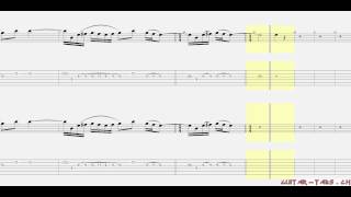 Iron Maiden Tabs  The Edge Of Darkness lead [upl. by Atiekahs691]