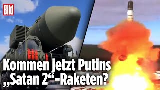 Bedrohung für die ganze Welt Russland will 50 atomfähige Raketen bauen  UkraineKrieg [upl. by Isle573]